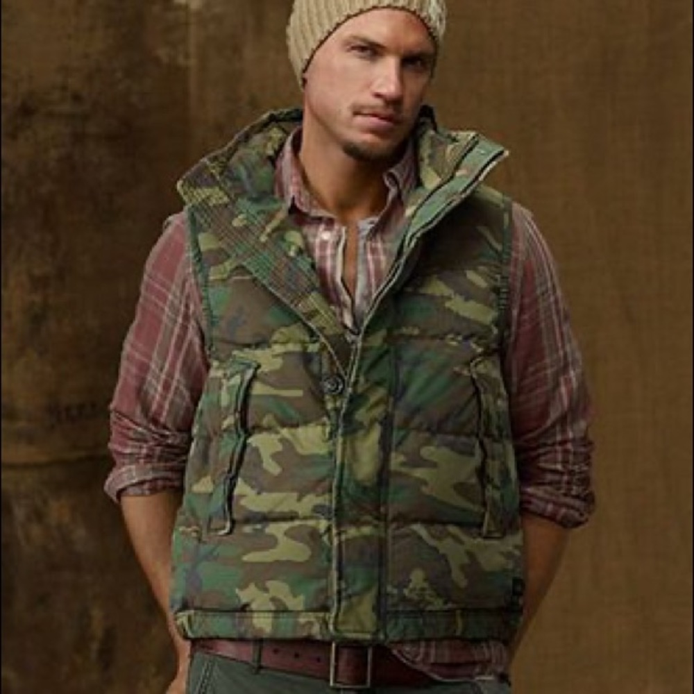 Ralph Lauren Denim & Supply Medium Vest. Down filled.
